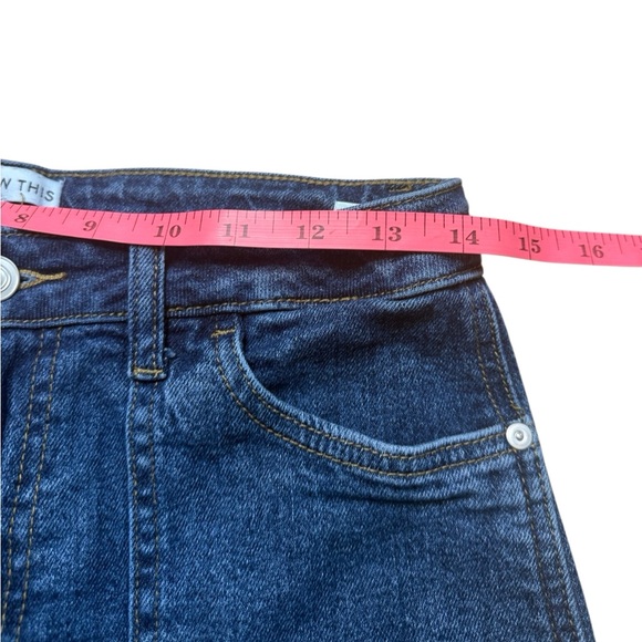 And Now This dark Wash Straight Wise Leg Cargo Utility Jeans 28 - Picture 5 of 8